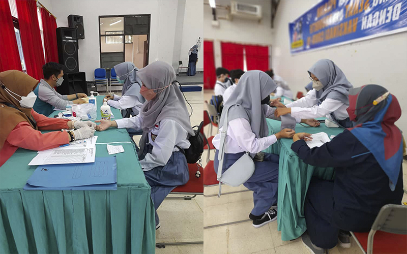 Penjaringan Kesehatan Siswa SMA Yayasan Pupuk Kaltim Tahun 2021 Penjaringan Kesehatan Siswa SMA Yayasan Pupuk Kaltim Tahun 2021